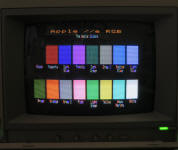 Double hi-res colours AppleColor Composite Monitor IIe A2M6021X 'International NTSC'