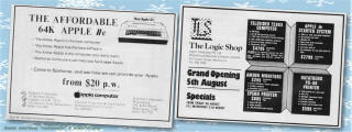 64K Apple IIe ads Australian Personal Computer August 1983