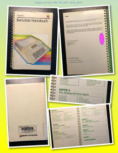 Apple II Benutzer Handbuch - Reference Manual (1979)