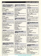 Apple IIe IIc IIGS colour monitor pricing - APC Hardware Guide 1987