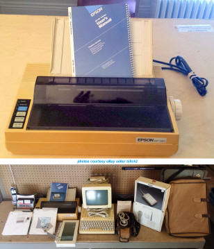 Apple IIc system with Epson AP-80