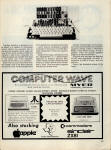 Myer Computer Wave ad for Atari 400 & 800 - Your Computer February 1982