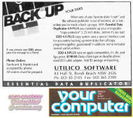 Essential Data Duplicator 4.9 PLUS advertisement (March 1991)