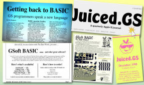 GSoft BASIC from The Byte Works as featured in Juiced.GS