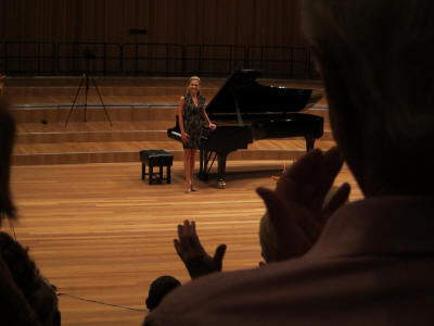 Lola Astanova piano solo recital in Brisbane (QSO Studio South Bank) on 13th October 2013