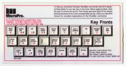 PDF >> WordStar keyboard stickers (1983)