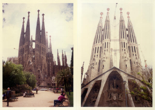 Sagrada Famlia (Barcelona) - April 1998