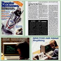 WordStar 3.3 & Videx Ultraterm (Popular Mechanics March 1984)